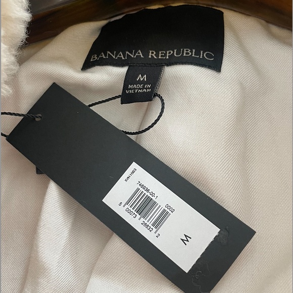 Banana Republic Oversized Sherpa Cocoon Coat - Picture 3 of 8